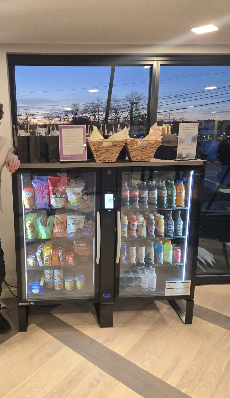 Actual Modern Market Stockwell installation inside The 305 in Waltham